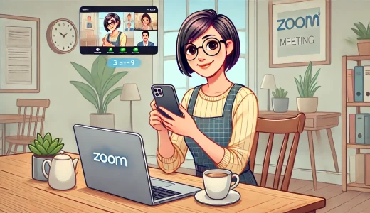 Zoomミーティングに参加する方法と名前変更の手順：初心者向けガイド